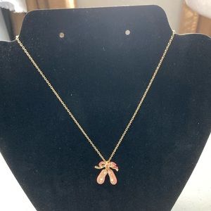 Ballet Slippers Necklace By LMTS NEW WITHOUT TAGS